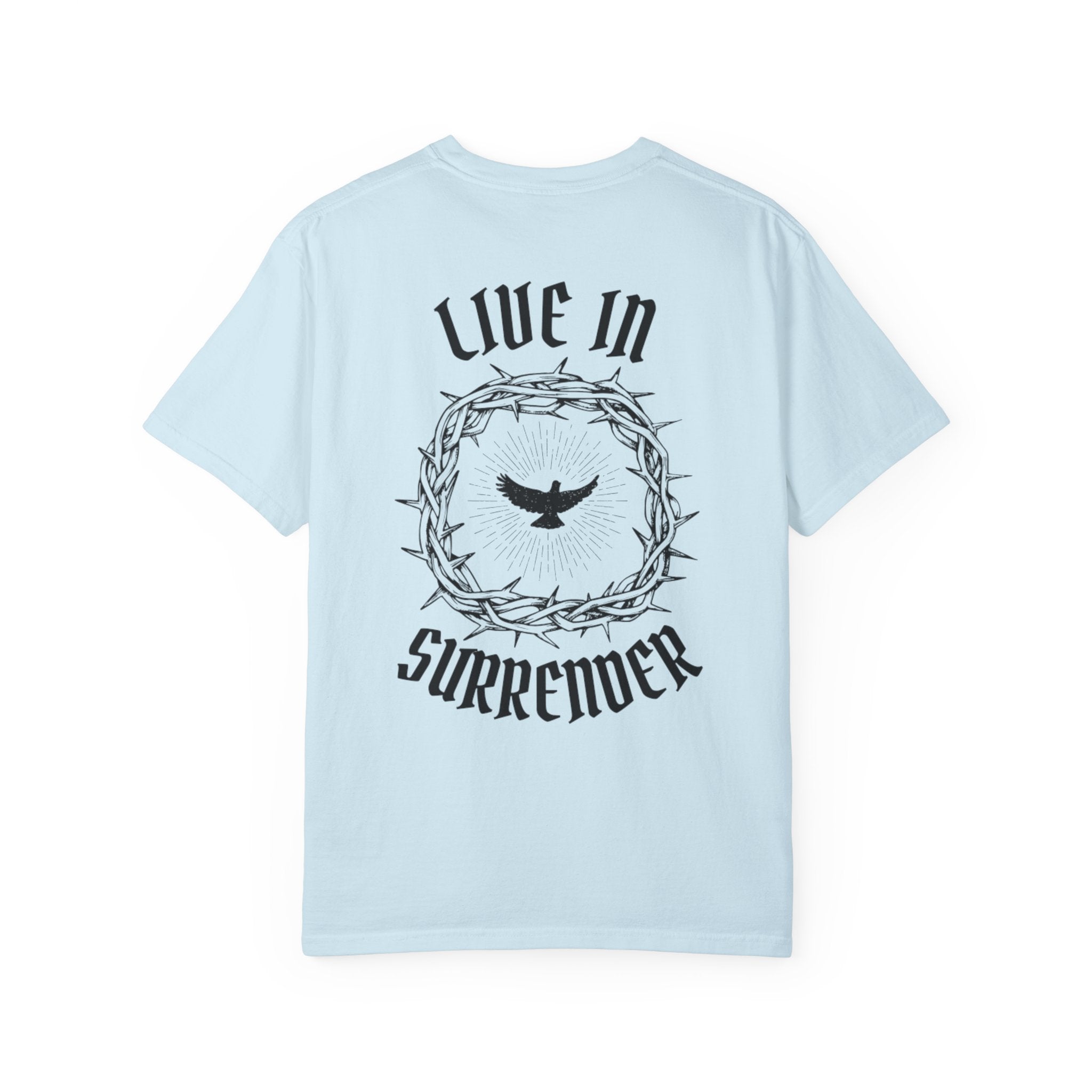 "Live in Surrender" Unisex Oversized Graphic T-shirt - 8 COLORS