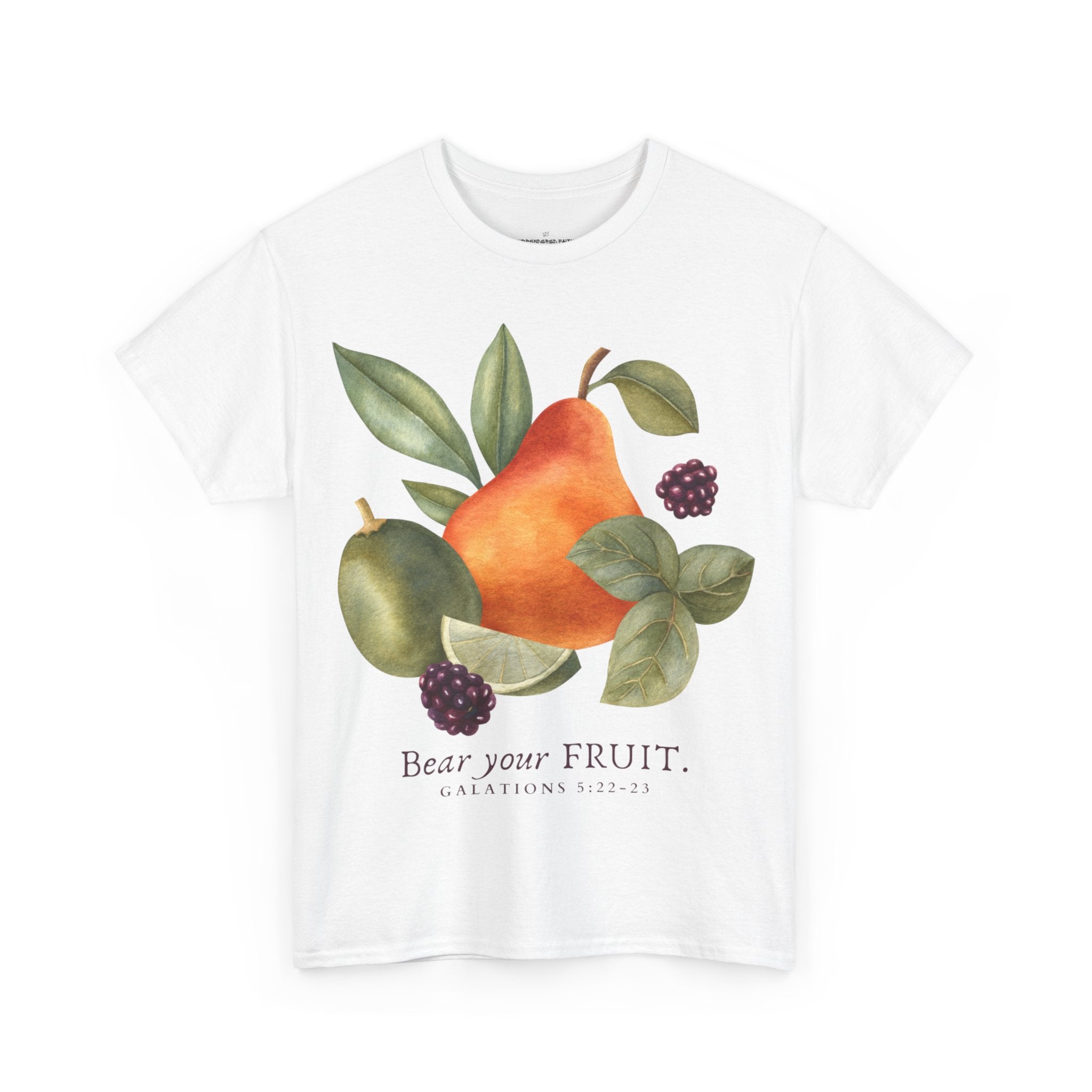 "BEAR YOUR FRUIT" Unisex Oversized Graphic T-Shirt - 5 COLORS