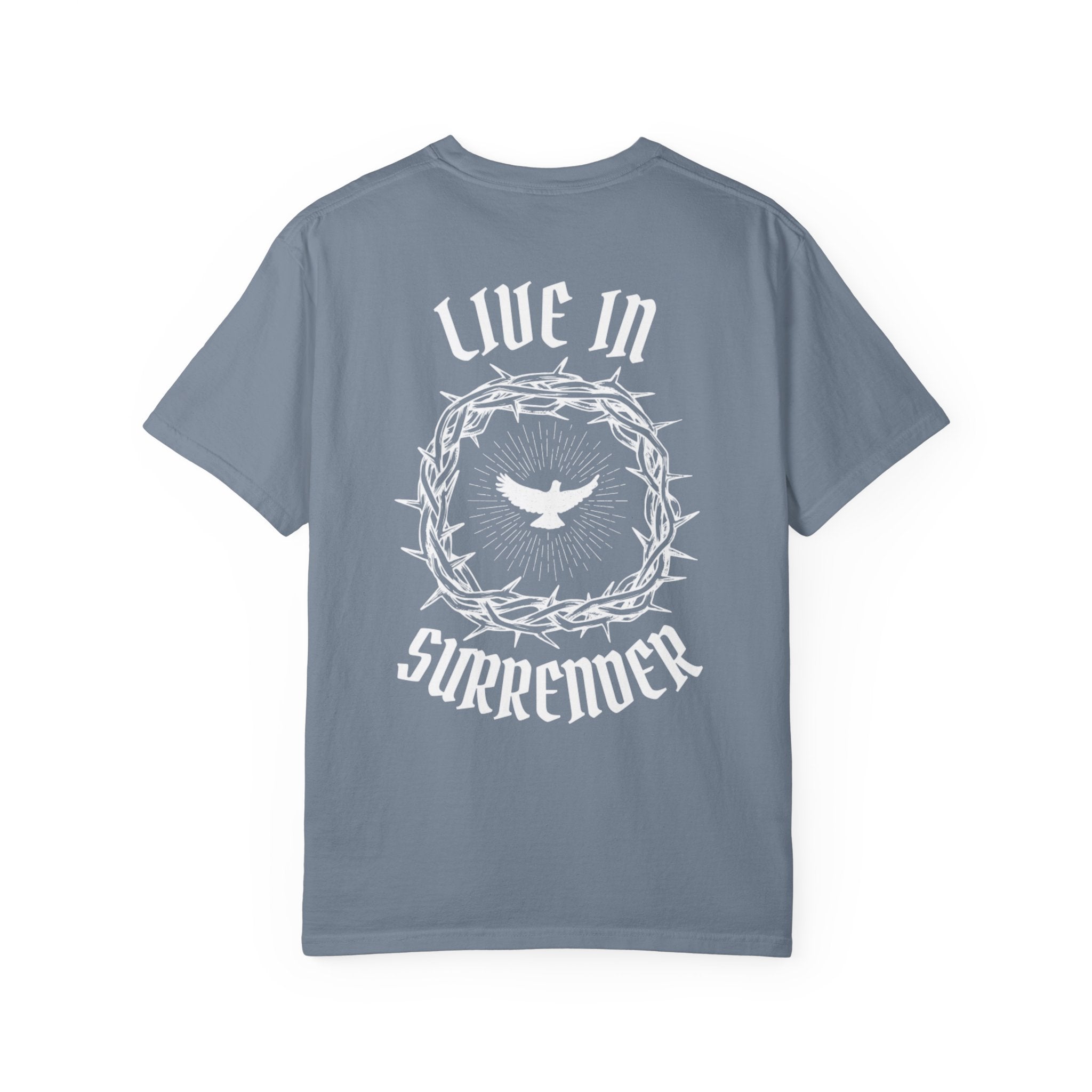 "Live in Surrender" Unisex Oversized Graphic T-shirt - 8 COLORS