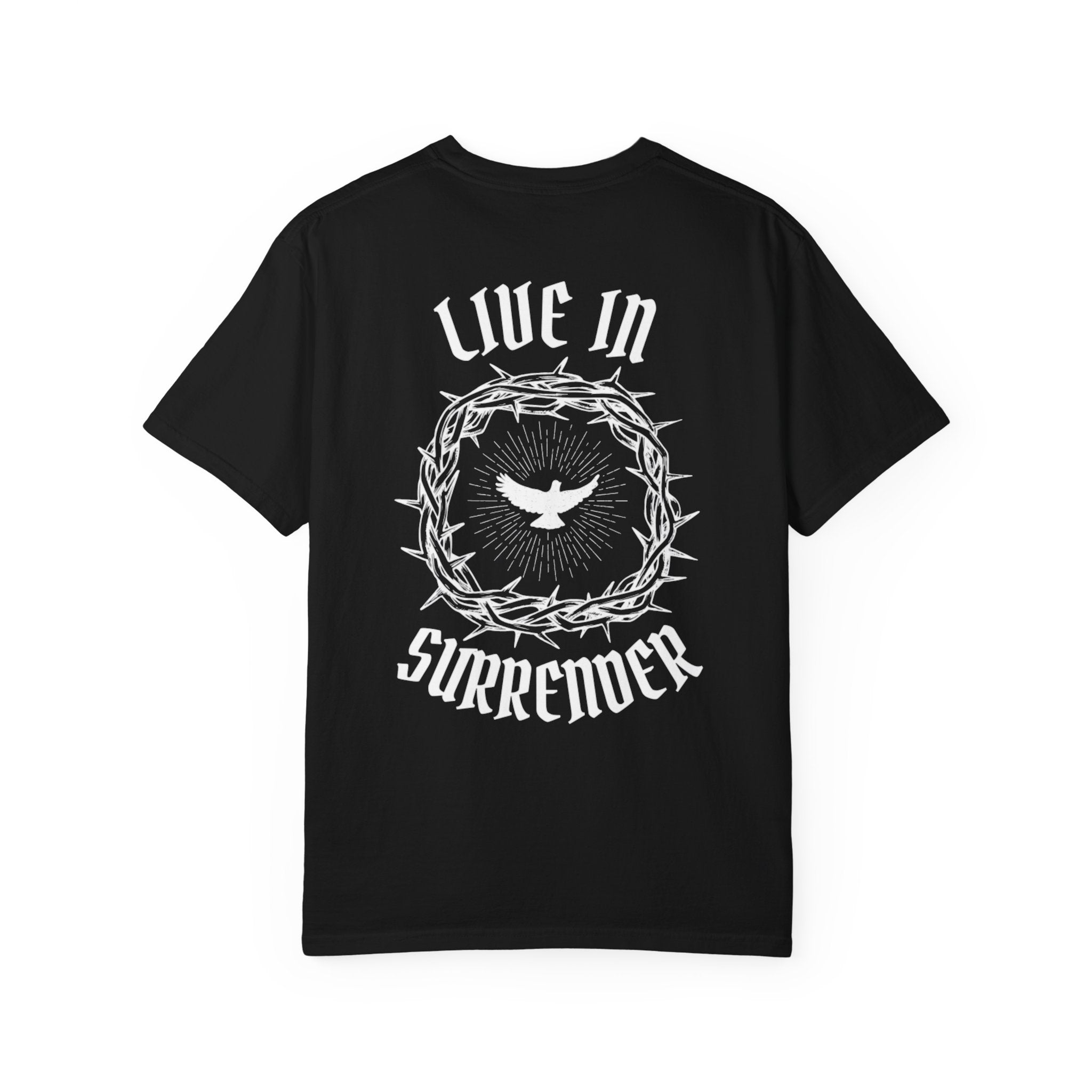 "Live in Surrender" Unisex Oversized Graphic T-shirt - 8 COLORS