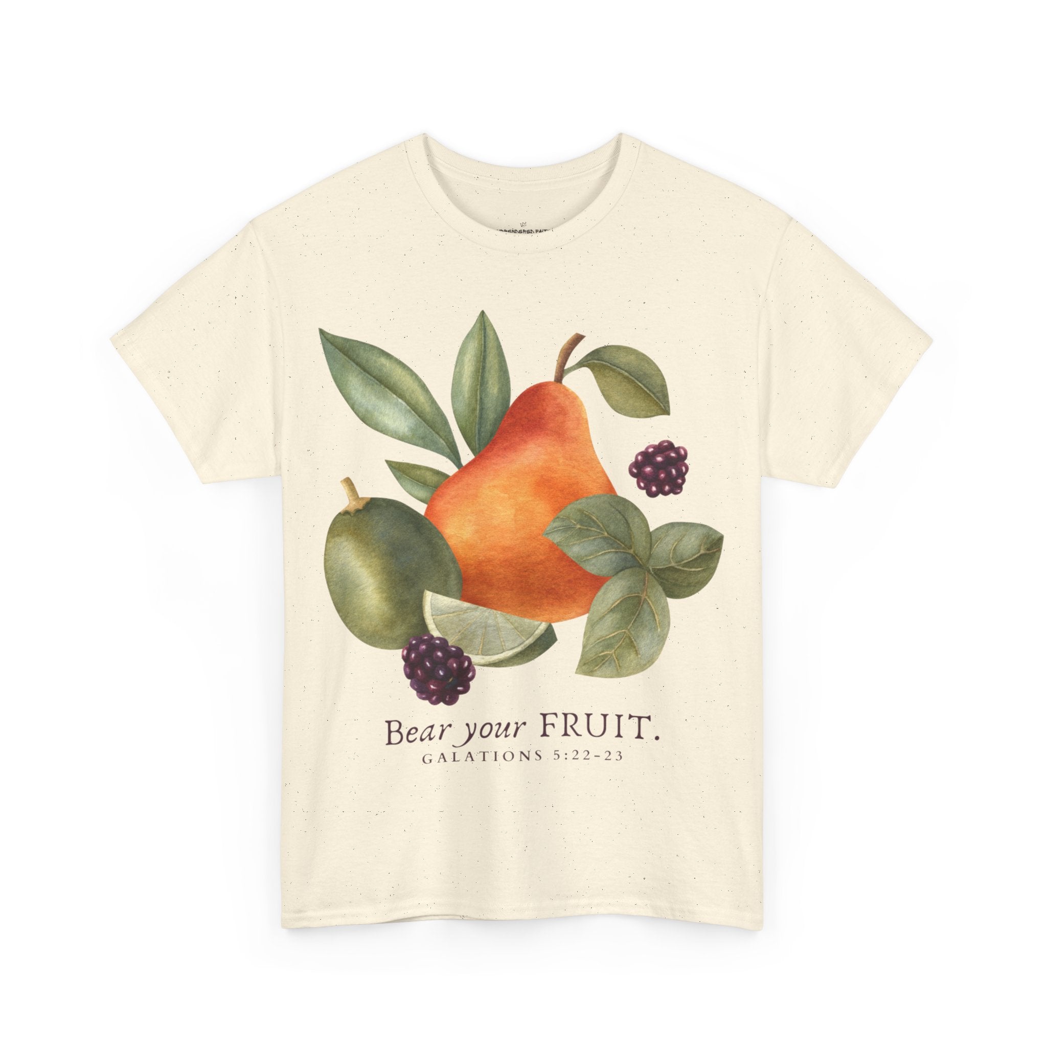 "BEAR YOUR FRUIT" Unisex Oversized Graphic T-Shirt - 5 COLORS