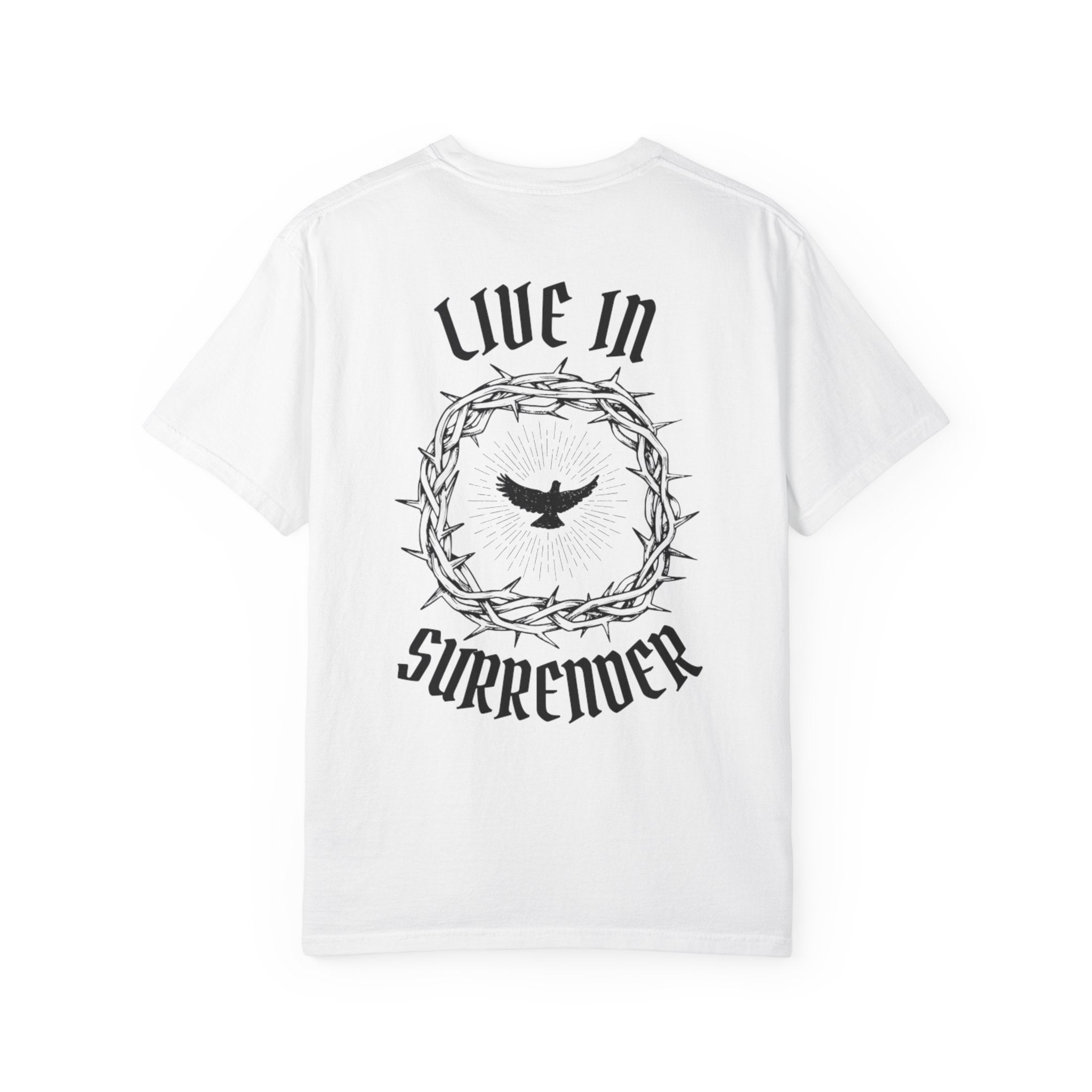"Live in Surrender" Unisex Oversized Graphic T-shirt - 8 COLORS