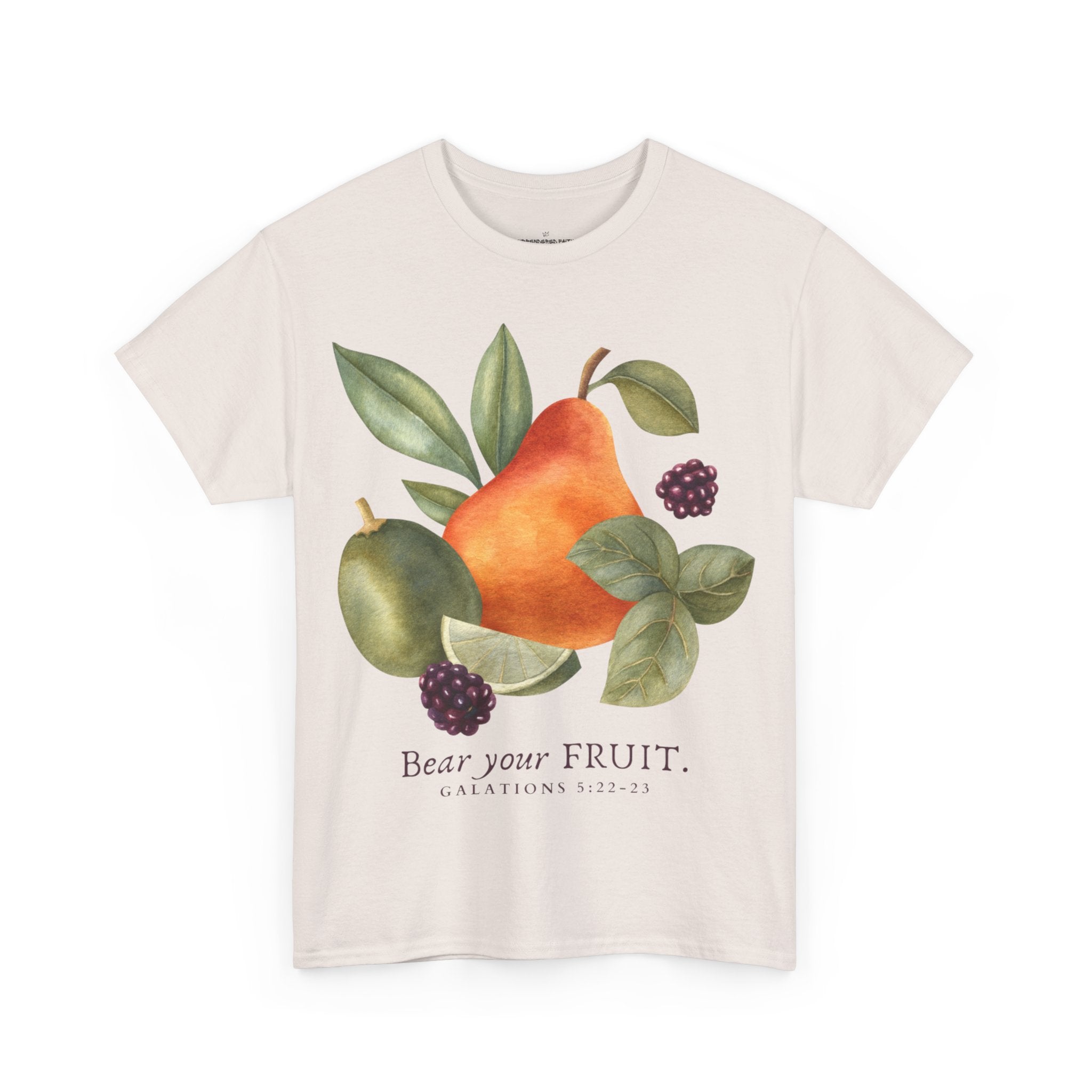 "BEAR YOUR FRUIT" Unisex Oversized Graphic T-Shirt - 5 COLORS