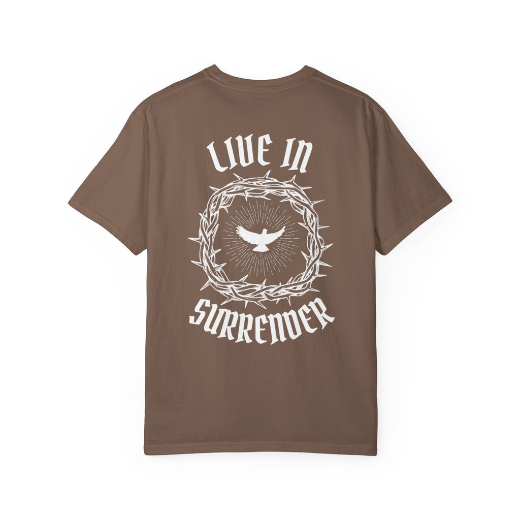 "Live in Surrender" Unisex Oversized Graphic T-shirt - 8 COLORS