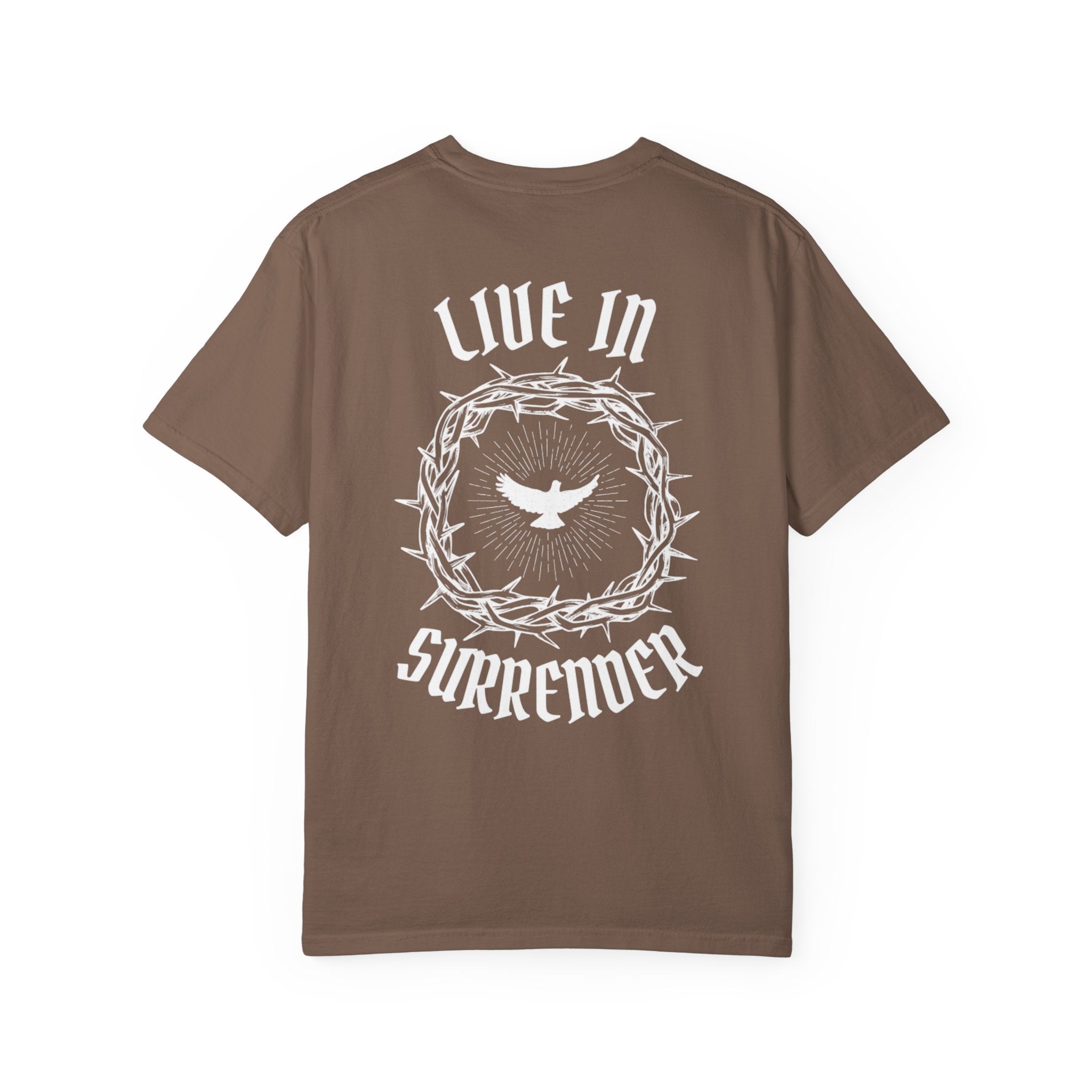 "Live in Surrender" Unisex Oversized Graphic T-shirt - 8 COLORS